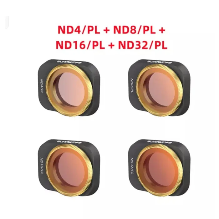 Filters 4 in 1 Set Compatible with DJI Mini 3 Mini 3 Pro Ndpl Filters 481632NDPL Roatating Adjustable Filters Accessories Filters 4 in 1NDPL Set 02