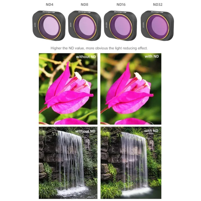 Filters ND 4 in 1 Mix Set for DJI Mini 3 Mini 3 Pro Nd Filters MCUVCPLND4ND8 Filters Accessories Filters 4 in 1Mix Set 08