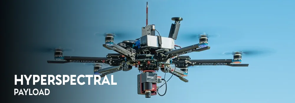 hyperspectral drone payload mobile