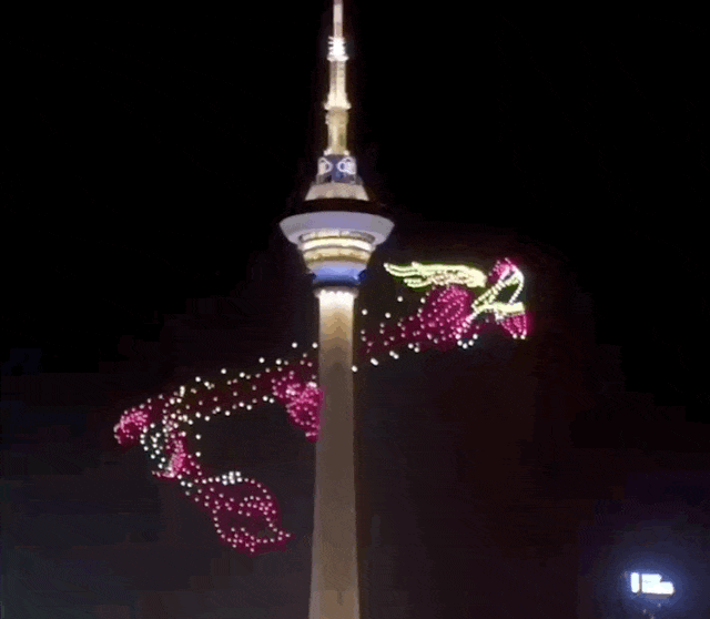 drone show gandhinagar