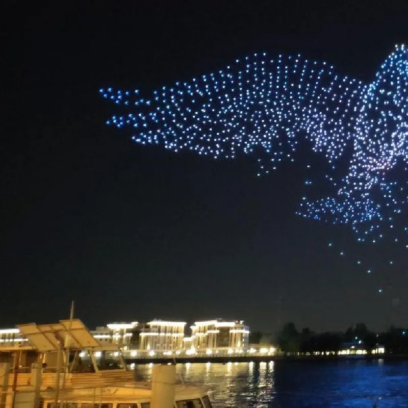 drone show gandhinagar