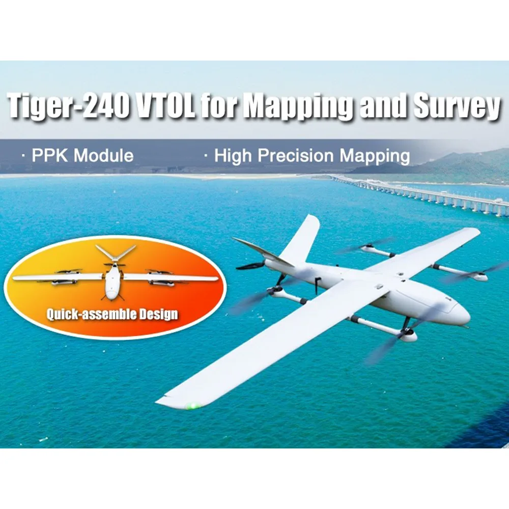 Tiger 240 VTOL for Mapping and Survey 01