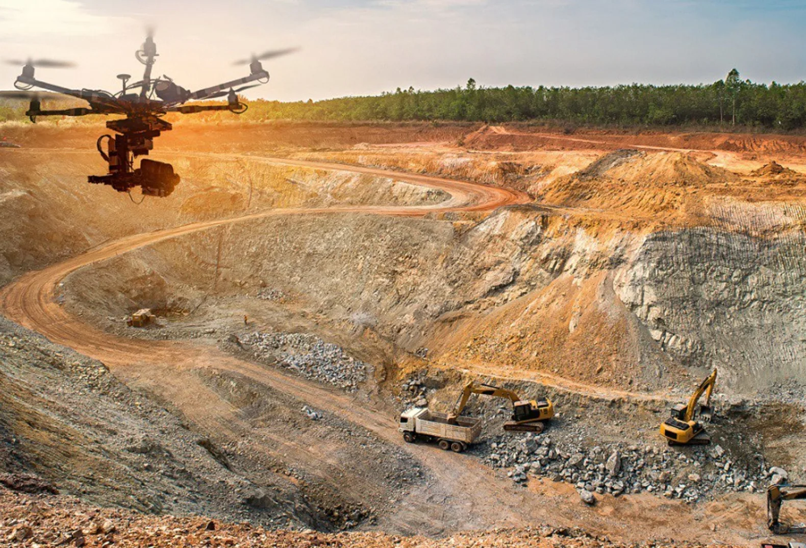 The Future Of UAV Mining: Enhancing Safety, Speed, And Precision In Operations 3 uav mining