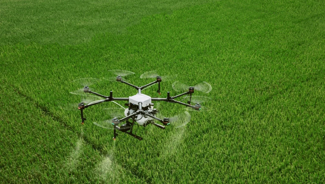 crop spraying drone