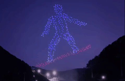 drone show gandhinagar